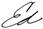 Signature or stylized "JJ" as seen in J.J. Ruddy's logo.